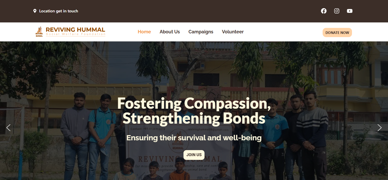 NGO - Reviving Hummal Social Welfare Foundation